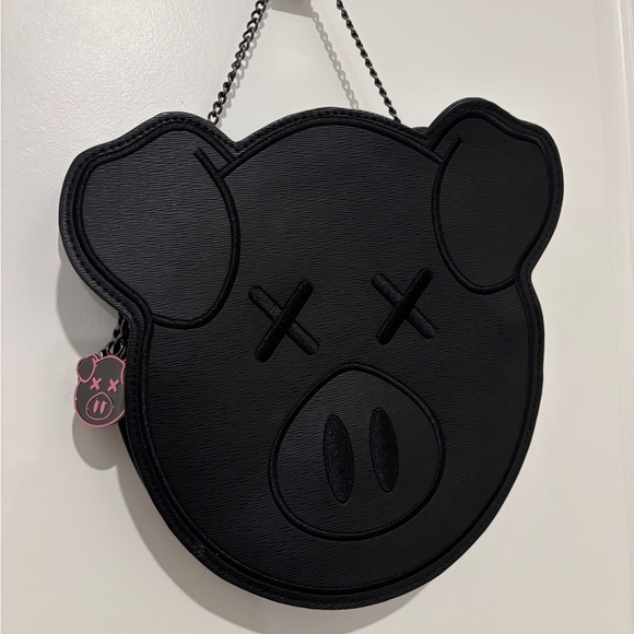 Jeffree Star Black Satchel Bag with Unique Design - Picture 1 of 4